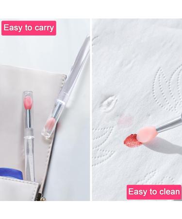 Buy 8Pcs Silicone Lip Brushes - Multicolor Lipstick Applicator for Makeup Cream Lip Masks & Eyeshadow | International Shipping - Buy Online on GoSupps.com