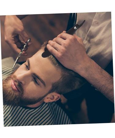 Minkissy Professional Rust-Free Eyebrow Hairdressing Cutter | Foldable Razor Blade Holder | Black 14.5x2.5cm - Precision Cutting Tool for Perfect Eyebrows - Buy Online on GoSupps.com