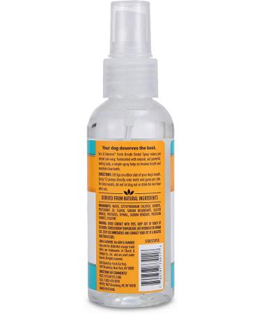 Arm & Hammer Fresh Breath Dental Spray for Dogs - Mint 4 fl oz | Best Oral Care - Buy Online on GoSupps.com