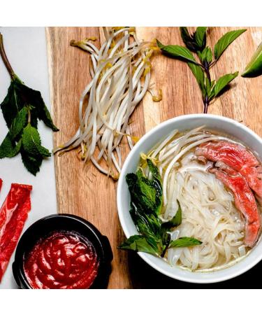 HO-YA Instant Vietnamese Pho Noodles Bowl 12 Pack 70g Rice Noodles with Chili Powder Packet Vegetarian and Gluten Free 70 g (Pack of 12) - Buy Online on GoSupps.com