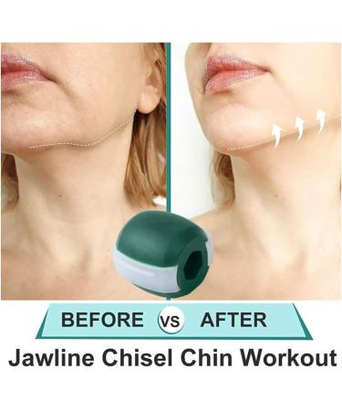 Jaw Exerciser Face and Neck Exerciser Double Chin Reducer Eliminator for Jaw Exercise Ball to Face Lift Chisel Chin Slimming & Neck Muscle Helps Reduce Stress and Cravings Green_40LBS - Buy Online on GoSupps.com