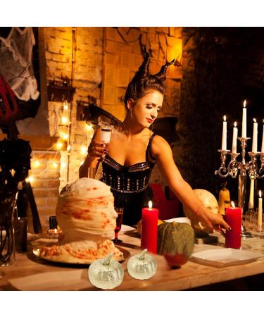 HOMSFOU 12 Pcs Artificial Pumpkin Halloween Fake Pumpkin Faux Pumpkin Props Halloween Diy Pumpkins Christmas Kitchen Cabinet Decor Food Toy Halloween Party Ornament Groceries Foam Fruit - Buy Online on GoSupps.com