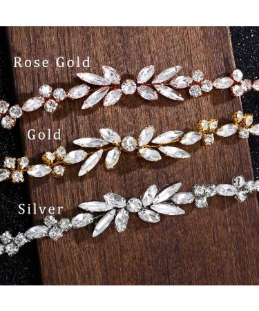 Unicra Wedding Crystal Hair Combs | Bridal Headpiece & Hair Accessories for Brides (Silver) Shop Now! - Buy Online on GoSupps.com