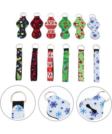  Didiseaon Didiseaon 36 Pieces Christmas Lipstick Set Hand Gel Holder Keychain Lipstick Holder Ring Holder Lip Balm Holder Christmas Socks Travel Neoprene Manual - Buy Online on GoSupps.com