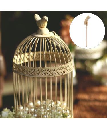 Mipcase 2 Sets Bird Cage Cleaning Brush Broom Handle Parrot Cage Cleaning Cage Birdcage 24X3X2CMx2pcs Curved Headx2pcs - Buy Online on GoSupps.com