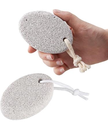 2-Piece Nature Pumice Stone & Lava Scrubber Set | Effective Dead Skin Remover for Feet & Hands - Buy Online on GoSupps.com
