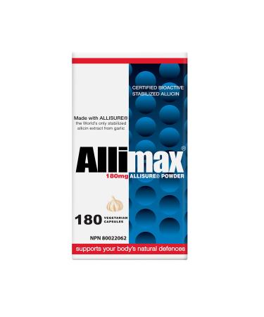 ALLIMAX Stabilized Allicin, 180 CT