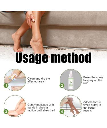 Varicose Veins Expert Spray - Effective Treatment for Legs Boost Blood Circulation & Relieve Tiredness | 1 Piece - Buy Online on GoSupps.com