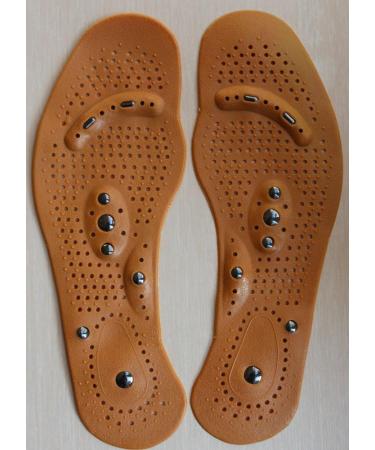 Original Wellness Acupressure Magnetic Insoles for Men & Women - Energetix 4You 3009 with Stimulation Knobs & 8 Magnets - International Shipping - Buy Online on GoSupps.com