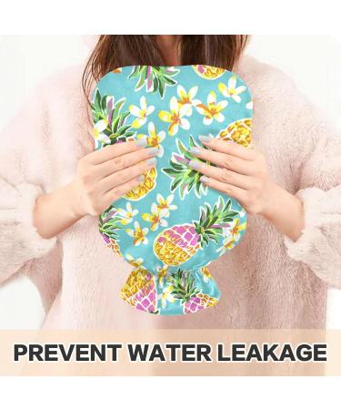 Comfort & Relief: Pineapple Hot Water Bottle 2L with Cover | Sore Muscles & Arthritis Pain Relief | International Shipping - Buy Online on GoSupps.com