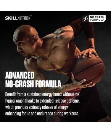  SKILL NUTRITION Skill Pre-Workout Blue Raspberry - 400g - Buy Online on GoSupps.com