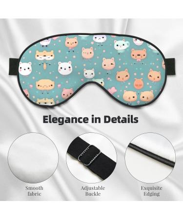 Buy Cute Fox Eye Mask | Soft Elastic & Adjustable Sleeping Mask for Men & Women | International Shipping Available - Buy Online on GoSupps.com