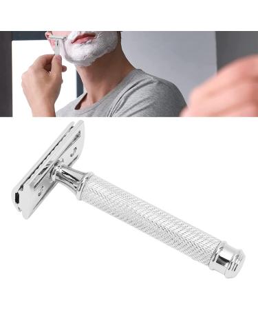 Classic Zinc Alloy Straight Razor | Durable Safety Razor for Men | Barber Shop Essential - Buy Online on GoSupps.com