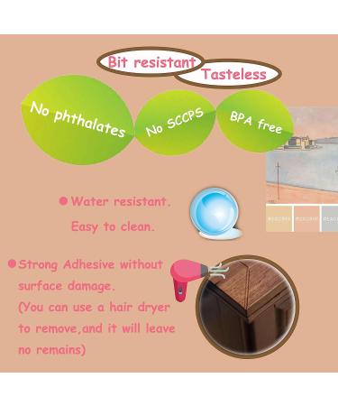 12Pcs Large Silicone Corner Protectors for Baby | T-Shaped Table & Furniture Guards | Strong Adhesive Baby Proofing | 1.7inch Length - Buy Online on GoSupps.com