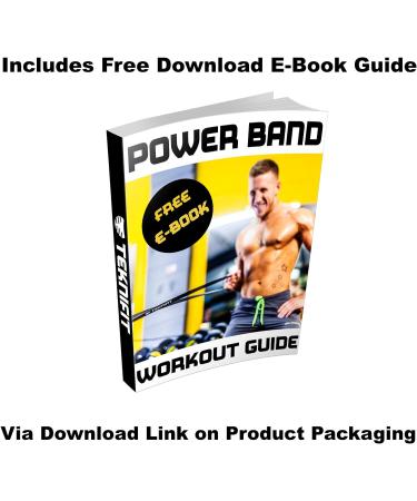 Teknifit Resistance Band - Medium Pull Up Power Band for Full Body Workout - Home Fitness Solution with FREE Exercise Guide Download - Black - Buy Online on GoSupps.com