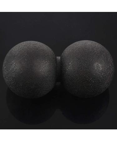 Vklopdsh Tpe Ball - Portable Gym Fitness & Therapy Massage Ball for Stress Relief & Improved Blood Circulation in Black - Buy Online on GoSupps.com