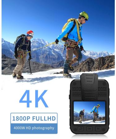 JieSuDa Q5 4K Body Camera with 64G Memory and Clear Night Vision - Buy Online on GoSupps.com