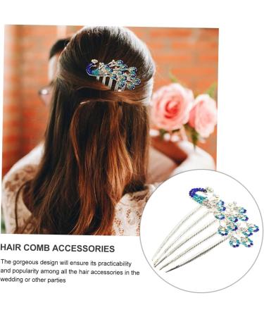 MAGICLULU Diamond Phoenix Hair Comb Flower Girl Barrette Rhinestone Hair Accessories Flower Girl Hair Accessories for Wedding Rhinestone Hair Comb Bridal Crystal Bridesmaid Vintage Alloy - Buy Online on GoSupps.com