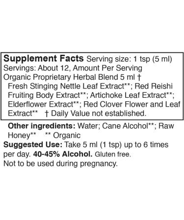 Urban Moonshine Aller Blast | Organic Herbal Supplement with Nettle & Red Reishi - 2 FL OZ - Buy Online on GoSupps.com
