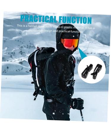 Frcolor Masking Hooks - Ski Accessories & Helmet Clips for Mask Connection & Hearing Protection - Buy Online on GoSupps.com