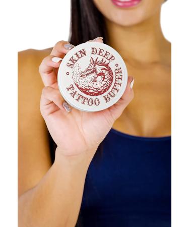 Skin Deep Dragon Butter (7 oz) - Better and Cheaper Alternative to Hustle Butter - Tattoo Cream with 3 Applicators - Buy Online on GoSupps.com