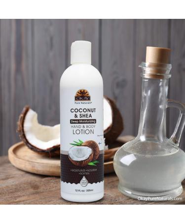 Okay Shea and Coconut Body Lotion 12 ounces