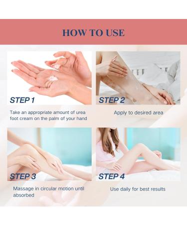 40% Urea Foot Cream For Cracked Heels Urea Foot Cream For Cracked Heels And Dry Skin Urea Lotion Contain Urea 40% Callus Remover Nourishes Soften For Hand & Feet & Body -100 ml - Buy Online on GoSupps.com