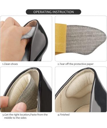 Sargarita Heel Pads - 3 Pairs Inserts for Shoes That are Too Big | Heel Grips Cushion Liners for Women & Men | Anti-Slip Protectors & Improves Shoe Fit - Buy Online on GoSupps.com
