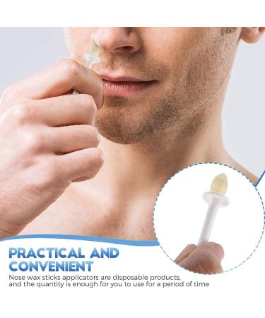 VIDSTW 100 Pcs Nose Hair Wax Stick - Effective Nose Hair Removal for Men & Women | Plastic Nostril Cleaner - Buy Online on GoSupps.com