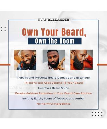 Evan Alexander Grooming MY Beard Conditioner - 4 oz | Premium Beard Care for Men | Softens & Moisturizes | International Shipping Available - Buy Online on GoSupps.com
