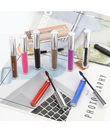 Pozilan Red Waterproof Eyebrow Gel with Brush - Colored Brow Mascara for Long-Lasting, Sweatproof Makeup - Buy Online on GoSupps.com