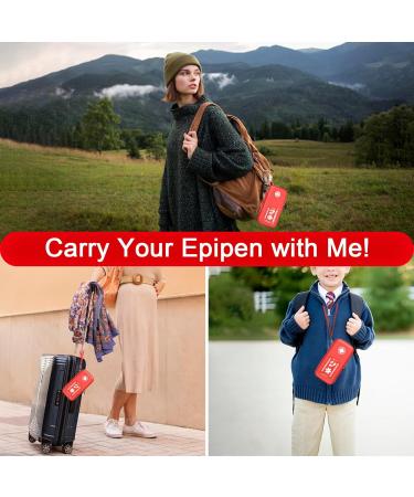 Ultimate EpiPen Carry Case - Hard Emergency Bag for EpiPens Inhalers & Allergy Medications | Travel-Friendly for Adults & Kids - Buy Online on GoSupps.com