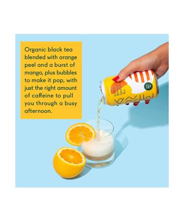 Minna Sparkling Citrus Black Tea - Organic, 12 Fl Oz Can - Buy Online on GoSupps.com