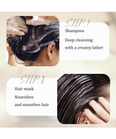 Rice Essence Hair Treatment Moisturizing Smoothing Hair Cream Rice Fermentation Essence Hair Cream Suitable for all hair types (Conditioner) - Buy Online on GoSupps.com