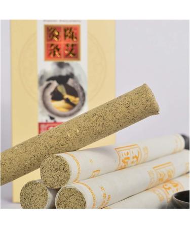 Buy Smoke-Free Moxa Roll - Handmade Chen Ai Moxibustion Cone (18x200mm) | Premium Wormwood Healing - Buy Online on GoSupps.com