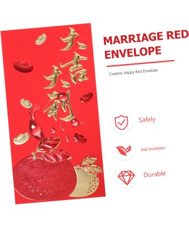 ABOOFAN 180 Pcs Year of The Rabbit Red Envelope Kids Purse Red Packets Chinese for Kids Chinese Money Envelope Lucky Money Packets New Year Money Packet See China Chinese Style Paper - Buy Online on GoSupps.com