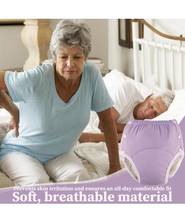 Incontinence Underwear for Men & Women | Waterproof Adjustable Leakproof Adult Diapers - Washable & Reusable Diaper Cover Size L - Buy Online on GoSupps.com