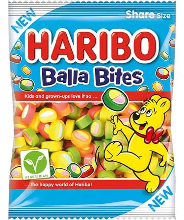 HARIBO Balla Bites 140g (Pack of 12) - Buy Online on GoSupps.com