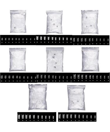 500Pieces Fake Nails Hollow Nail Tip Press On Nails Artificial Nails Full Cover Resin Fake Nails for Women Girls Nail Decorations Nail Accessories Manicure Tools DIY Nail Art - Buy Online on GoSupps.com