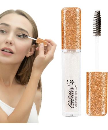 Diamond Mascara 0.21 Oz Quick Dry Long Lasting Shiny Sparkling Diamond Color Mascara - Thickening Dazzling Lash Makeup for and Wedding Sritob - Buy Online on GoSupps.com