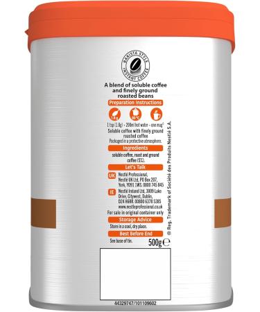 Nescafe NESCAF Azera Americano Instant Coffee Can 500 g - Buy Online on GoSupps.com