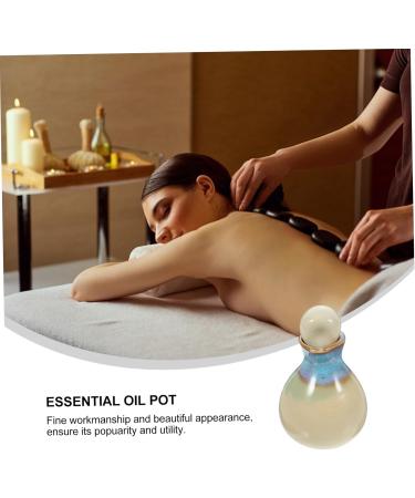 Buy Sewoart Ceramic Essential Oil Diffuser Pot - Mini Terrarium Container for Olive Oil & Aromatherapy - 5.5x7.5cm - International Shipping Available - Buy Online on GoSupps.com