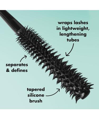 e.l.f. Lash XTNDR Mascara Made With Tubing Technology For The Look Of Lash Extensions Clump & Flake Free Vegan & Cruelty-Free Deep Brown 7 ml (Pack of 1) Deep Brown - Buy Online on GoSupps.com