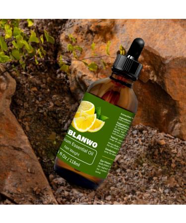 Bublanwo Lemon Essential Oil for Hair Scalp Massage 100% Pure and Natural Massage Aromatherapy 4 Fl Oz 118ML - Buy Online on GoSupps.com