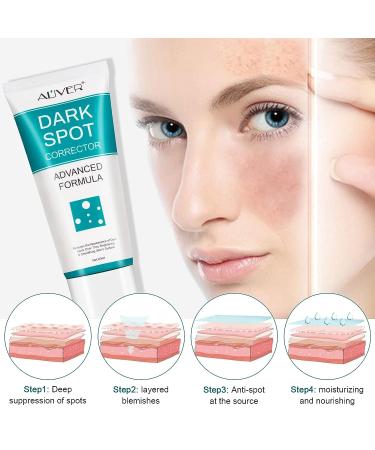 Dark Spot Corrector Cream for Face - Fade Black Precipitates, Remove Freckles & Spots - All Skin Tone Types - Buy Online on GoSupps.com