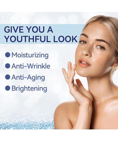 Premium Hydrating Hyaluronic Acid Serum - Anti-Aging Face Serum with Glycerin & Niacinamide for Men & Women | 30ml - Buy Online on GoSupps.com