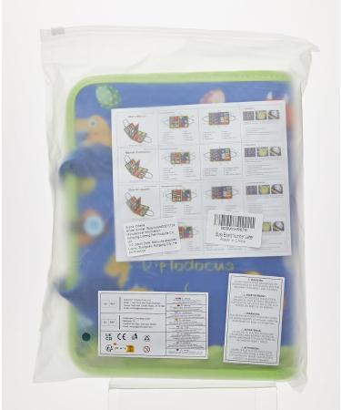 Orderra Busy Board - Montessori Activity Board for Children | Early Educational Toys for Fine Motor Skills | Learn Clothing Basics | MLB-SZZM Blue - Buy Online on GoSupps.com