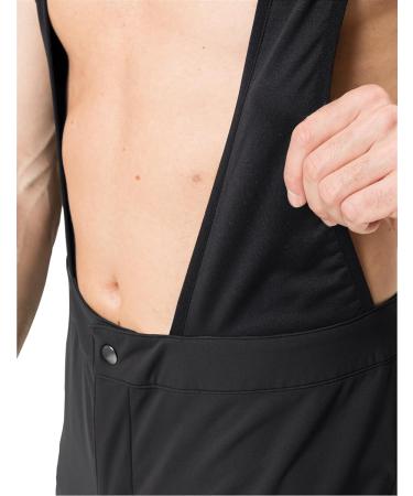 VAUDE Men's Kuro Warm Hybrid Bib Tights | Insulating Cycling Shorts with Seat Pad | L Black - International Shipping Available - Buy Online on GoSupps.com