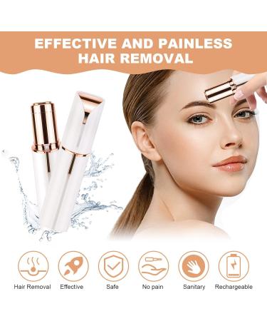 ACWOO Facial Hair Remover for Women - Painless Electric Trimmer & Epilator with LED Light - Buy Online on GoSupps.com