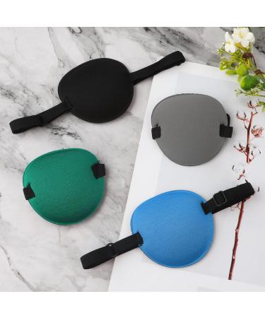 4pcs Medical Eye Patches for Adults - Soft 3D Adjustable Lazy Eye Patches for Strabismus & Surgery Recovery (Mixed Color - Buy Online on GoSupps.com